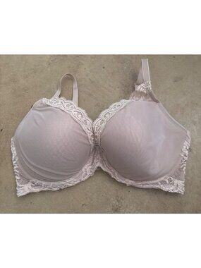 Natori Style 23110 Classic Molded Cup Underwire Bra Floral Jacquard Fabric